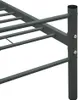 vidaXL Postelový rošt Grey Metal 100 × 200 cm Náhled obrázku produktu 5