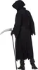 Kostüm Halloween Henker Robe ohne Gesicht schwarz, Produktbild-Vorschau 3