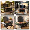 LEHMANN Gasgrill, Tragbarer Tischgasgrill mit 2 Brenner, Produktbild-Vorschau 6