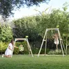 Erweiterbares 2-in-1-Schaukelgestell FOREST ACORN Braun Produktbild-Vorschau 2