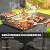 Outsunny Holzkohlegrill BBQ Smoker mit Deckel Produktbild-Vorschau 4