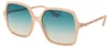 Guess GU7845 Sonnenbrille Damen Azetat Beige 57-17-140 Produktbild-Vorschau 3