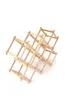 A wooden wine rack on a white background. Produktbild-Vorschau