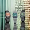 Uhr, Casio Vintage, Silber\Türkis Produktbild-Vorschau 4