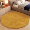 Tapiso Koberec ESSENCE Round Modern Unicoloured Yellow Náhled obrázku produktu 1