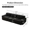 Modulsofa Boneless Sofa, Modulares Ecksofa, Modulares Produktbild-Vorschau 7