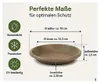 Pflanztopfuntersetzer Mira Taupe Ø 19cm - Frostsicher & Produktbild-Vorschau 3