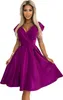 Numoco Formelle Frauenkleider Scarlett fuchsie L Produktbild-Vorschau 7