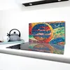Herdabdeckplatten 2x40x52 Glaskeramikkochfeld 2-Teilig Glas Produktbild-Vorschau 3