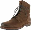 A single brown leather boot is shown against a white background. Produktbild-Vorschau