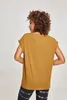 Urban Classics Kurzarm-T-Shirt für Frauen Slipout senf 5XL Produktbild-Vorschau 29
