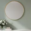 riess-ambiente Runder Wandspiegel PORTRAIT 60cm gold mit Produktbild-Vorschau 1