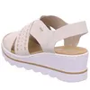 Rieker Damen Sandalette in Beige, Größe 37 Produktbild-Vorschau 2