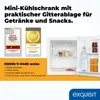 Exquisit Mini-Kühlschrank, Kühlschrank ohne Gefrierfach, 40 Produktbild-Vorschau 2