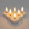 Anna's Collection LED-Teelichter - 6x -weis - 4 x 2 cm Produktbild-Vorschau 2