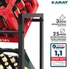 Présentoir pour casiers à bouteilles Kenji Robuste et Voir les images du produit 5