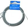 A coiled drain snake with its packaging. Produktbild-Vorschau