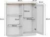 okwish Badezimmerschränke Eckschrank mit Produktbild-Vorschau 6
