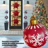 Aufblasbare Weihnachtskugel 60 cm – Große Deko-Kugel aus Produktbild-Vorschau 6