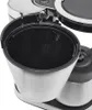 Close-up view of the filter basket of a coffee maker. Voir les images du produit