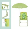 Relaxdays Kinder Klappstuhl, Campingstuhl mit Sonnenschirm, Produktbild-Vorschau 6