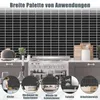 NAIZY 10 Bl?tter 3D Fliesenaufkleber Bad Kš¹che Produktbild-Vorschau 6