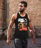 Herren Tank-Top California Schriftzug Palmen Printshirt Produktbild-Vorschau 3