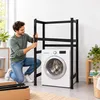 Relaxdays Waschmaschinenregal, HxBxT: 120 x 90 x 60 cm, 1 Produktbild-Vorschau 3