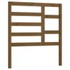 The Living Store Bett-Kopfteil Honigbraun 81x4x104 cm Produktbild-Vorschau 2