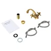 A collection of faucet parts and accessories laid out on a white background. Podgląd zdjęcia produktu