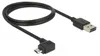 DELOCK USB Kabel A -> micro B St/St 1.00m 90°gew. sw Produktbild-Vorschau 10