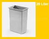 Ersatzeimer 1100709 signalgrau 29 L für Hailo Abfallsorter Produktbild-Vorschau 2