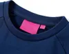 Kinder-Sweatshirt Marineblau 104 Produktbild-Vorschau 3