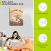 ARTland Leinwandbild Tasse Cappuccino Größe: 60x80 cm Produktbild-Vorschau 3