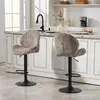 HOMCOM Lot de 2 tabourets de bar, chaises de bar Voir les images du produit 2