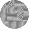 Hochflor Rund Teppich Wohnzimmer Küchenteppich Schlafzimmer Produktbild-Vorschau 5