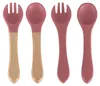 Silikon-Geschirrset für Babys, Krabendesign, 9-teilig, Produktbild-Vorschau 6