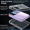Schutzhülle für Samsung Galaxy Z Flip 4 Hülle Transparent Produktbild-Vorschau 2