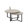 Hela Tische, Runder Couchtisch Massa - 2er Set - Ø 80+60cm Produktbild-Vorschau 1
