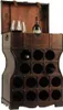 Weinregal im Kolonialstil Produktbild-Vorschau 6
