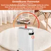 SHX 30ROF2000 Radiateur sans huile 9 ailettes 2000W Voir les images du produit 11