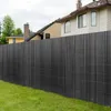 Jiubiaz Sichtschutzmatte PVC Sichtschutzzaun Windschutz fur Produktbild-Vorschau 7