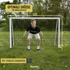 Racquetex Fußballtor 180x120cm Stahl Gartentor für Kinder & Produktbild-Vorschau 3