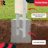 KOTARBAU® H-stĺpiková podpera na osadenie do betónu 120 mm Náhľad obrázku produktu 4