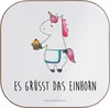 Mr. & Mrs. Panda Untersetzer für Gläser Einhorn Muffin - Produktbild-Vorschau 1
