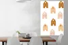 MuchoWow® Poster Kinder - Haus - Muster 80x120 cm - Produktbild-Vorschau 2