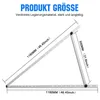 8 pièces 118 cm Support de centrale solaire pour balcon, Voir les images du produit 3