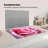 KitchenYeah© Herdabdeckplatte Gefroren - Rosen - Eiscreme , Produktbild-Vorschau 3