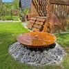 CLGarden Springbrunnen Cortenstahl Wasserschale SCWS80 Produktbild-Vorschau 12