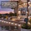 Solar Lichterkette Outdoor 5m 20 LEDs, Kristallkugeln, 2 Produktbild-Vorschau 2
